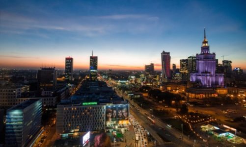 Ścisłe centrum Warszawy z wieżowcami i bez samochodów?