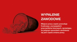 Europejscy pracownicy biurowi cierpią na syndrom wypalenia zawodowego